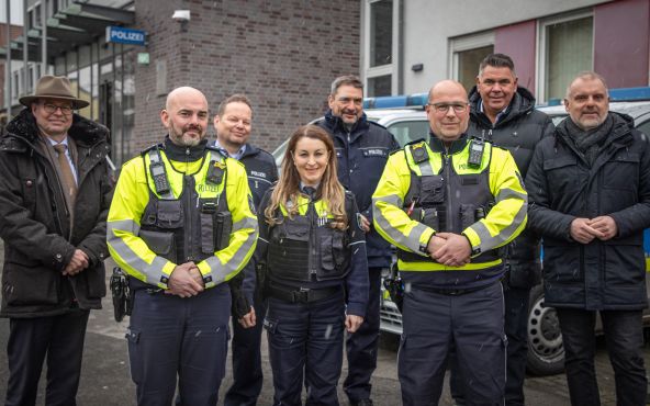 Vorstellung neue Kollegin und Kollegen Bezirks- und Schwerpunktdienst Unna