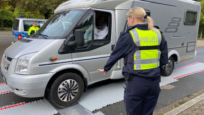 Wiegeaktion Kreispolizeibehörde Unna