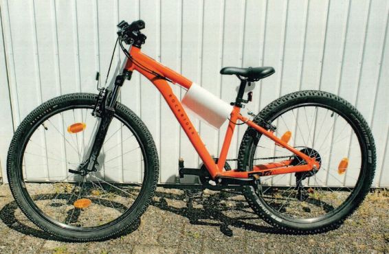 Aufgefundenes Mountainbike